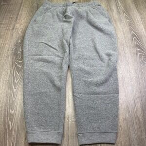 Duckworth Powder Mens Heather Gray Fine American Wool Jogger Pants Size XL